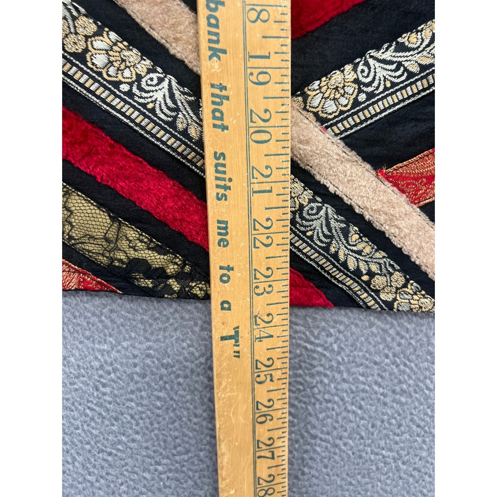 Choices Patchwork Velvet Brocade Jacket Women's B… - image 5